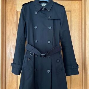 Burberry Black Trench Coat